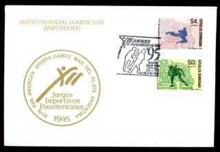 Dominican Republic 1993,  Pan American Games Fdc C5475 photo