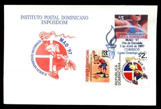 Dominican Republic 1997,  11th National Games,  Sports Fdc C5502 photo