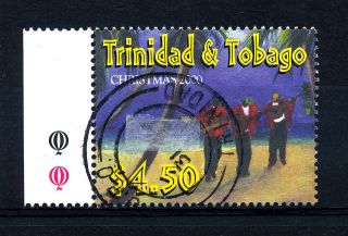 B264 Trinidad And Tobago 2000 Sg890 $4.  50 Christmas photo