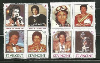 St Vincent 894 - 97 Michael Jackson Reprints photo