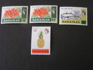 Bahamas,  Scott 325 - 328 (4) 18c+22c+50c+$1.  00 Values 1971 Local Scenes Mvlh photo