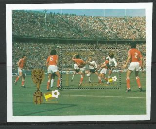 St.  Lucia Sgms615 1982 World Cup Football photo