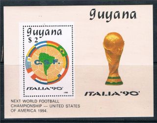 Guyana 1990 World Cup Ms photo
