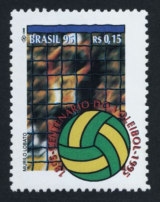 Brazil 2542 Sports,  Volleyball photo