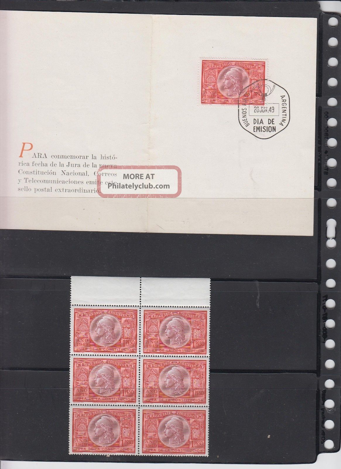 Argentina Postal History From 1948 - 51