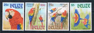 Belize 2003 Scarlet Macaw Sg 1304/7 photo