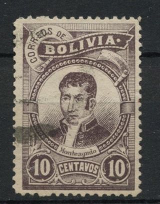 Bolivia 1897 Sg 80,  10c Monteagudo A61757 photo