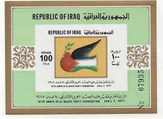 Iraq No 811 Souvenir Sheet photo