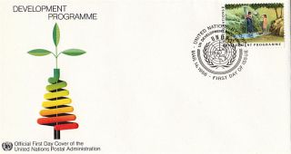United Nations 1986 Development Programme First Day Cover York Shs photo
