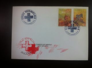 First Day Cover - Angola,  Red Cross photo