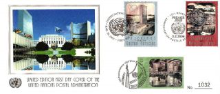 United Nations Postal Administration,  Fdc,  2003,  2005 & 2006,  Ny,  Geneva,  Vienna photo