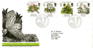 20 May 1986 Nature Conservation Royal Mail First Day Cover Lincoln Shs photo