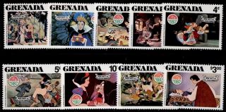 Grenada 1021 - 9 Disney,  Snow White And The Seven Dwarfs photo