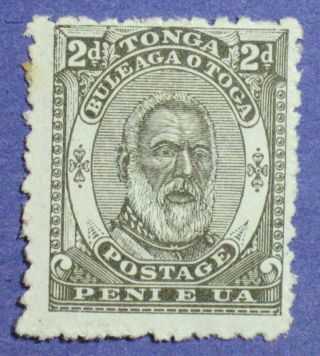 1892 Tonga 2d Scott 11 S.  G.  11 Cs00863 photo