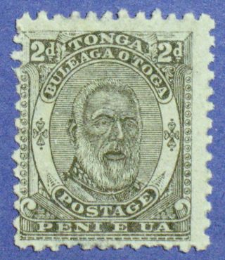 1892 Tonga 2d Scott 11 S.  G.  11 Cs00864 photo