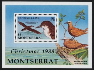 Montserrat 703 - 6 Birds,  Christmas photo