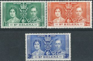 St.  Helena.  George Vi.  Fine Mm.  1937 Omnibus Edition.  Royalty (2502) photo