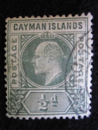 Cayman Islands - Scott 3 - Wm2 - - Cat Val 32.  50 photo