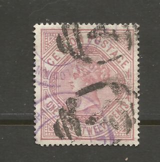 Ceylon 12 Cent From 1887 Scott 142 photo