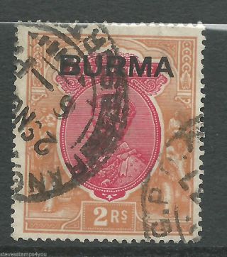 Burma - 1937 - Sg14 - Cv £ 25.  00 - photo