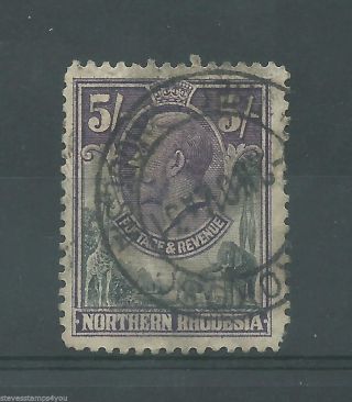 Northern Rhodesia - 1925 To 1929 - Sg14 - Cv £ 19.  00 - photo
