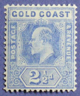 1906 Gold Coast 2 1/2d Scott 59 S.  G.  62 Cs01350 photo