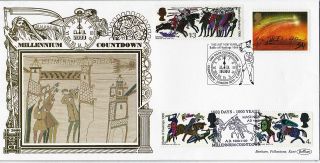 6 April 1997 1000 Days Battle Of Hastings Benham Gold Limited Edition Cover Shs photo