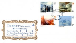 19 February 1975 Turner British Paintings Mercury First Day Cover London Wc Shs photo
