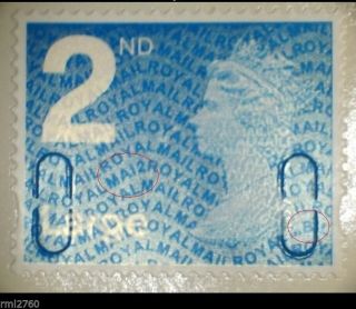 2012 Ma12 + Mbil 2nd Large From Business Sheet Single Stamp photo