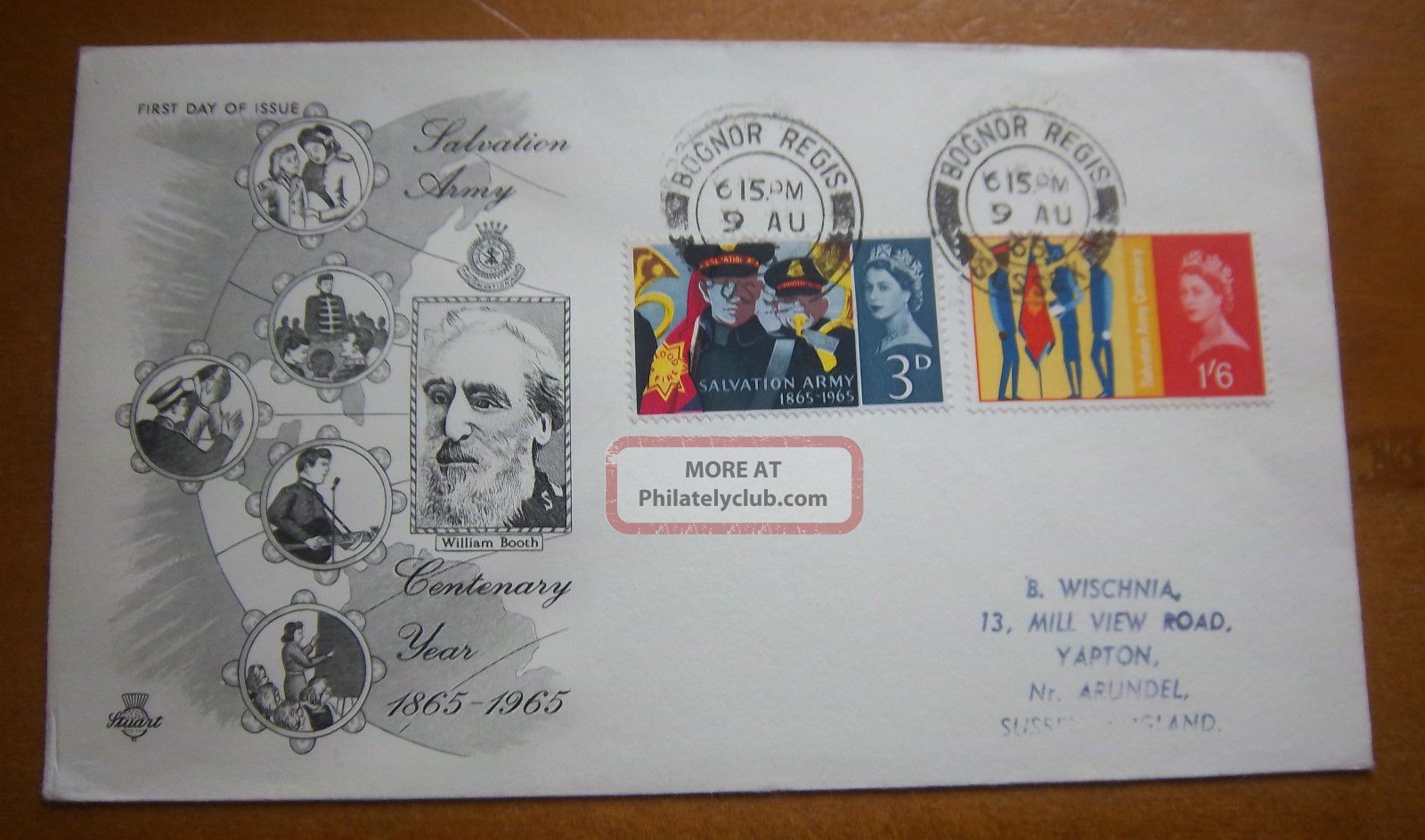 1965 Salvation Army Centenary First Day Cover - Cds Postmark