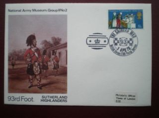 Army Cover 93rd Sutherland Highlanders National Army Museum Grp 2 Cover 2 photo