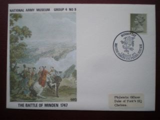 Army Cover Battle Of Minden 1747 National Army Museum Grp 4 Cover 9 photo