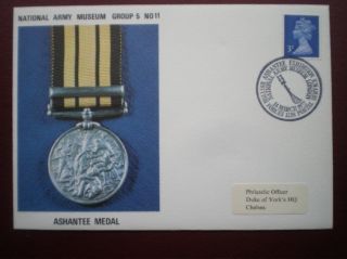 Army Cover Ashantee Medal National Army Museum Grp 5 Cover 11 photo