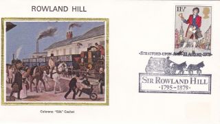 United Kingdom 11.  5p Rowland Hill 1979 Fdc / Colorano photo