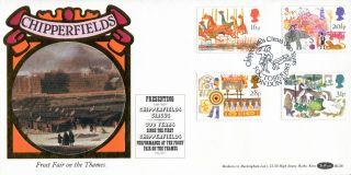5 October 1983 British Fairs Benham Bls 6 Le First Day Cover Chipperfield Circus photo