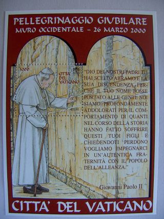 2001 Pope ' S Travels Miniature Sheet From Vatican photo