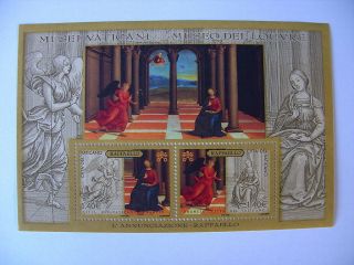 2005 Museums Miniature Sheet From Vatican photo