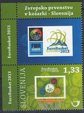 Slovenia 2013 Sport - Basketball European Championships Michel 1007 photo