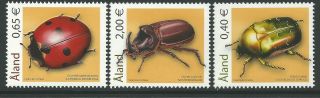 Finland Aland 2006 - Nature Fauna Animals Insects Beetles - Sc 242/4 photo
