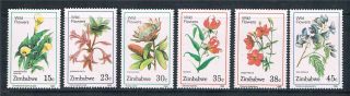 Zimbabwe 1989 Wild Flowers Sg 750/5 photo