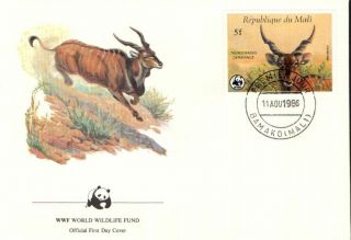 (72369) Fdc - Mali - Eland Antelope - 1986 photo