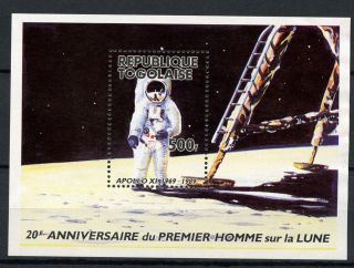 Togo 1989 Sg Ms2067 Landing On Moon Space M/s A60883 photo
