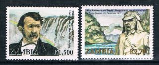 Zambia 2006 David Livingstone Sg 1009/10 photo