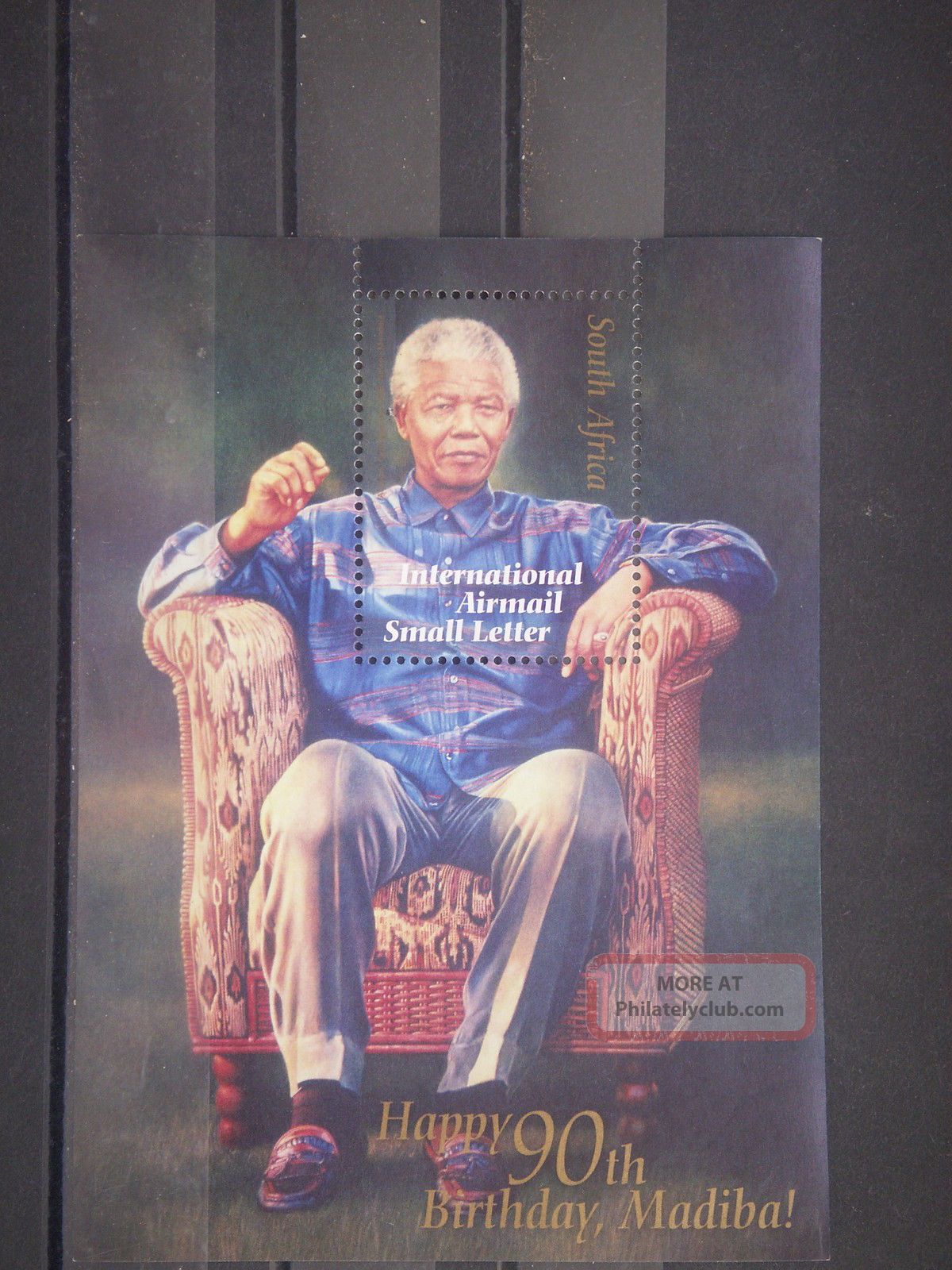 South Africa, 2008, Intairmail, Nelson Mandela 90th Birthday