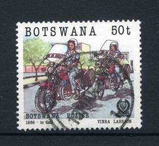 Botswana 1985 50t Botswana Police Sg 585 photo