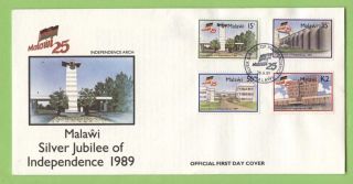 Malawi 1989 Silver Jubilee Of Independence First Day Cover photo