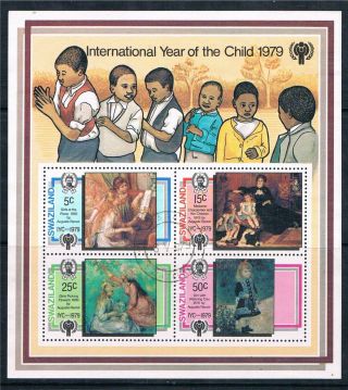 Swaziland 1979 Year Of The Child Ms Sg 322 photo