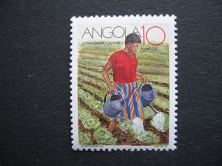 Angola 1990 10th Anniv.  Of Fida Stamp 1pc photo