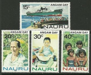 Nauru Sg288/91 1983 Angam Day photo