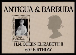 Antigua 928 Queen Elizabeth 60th Birthday photo